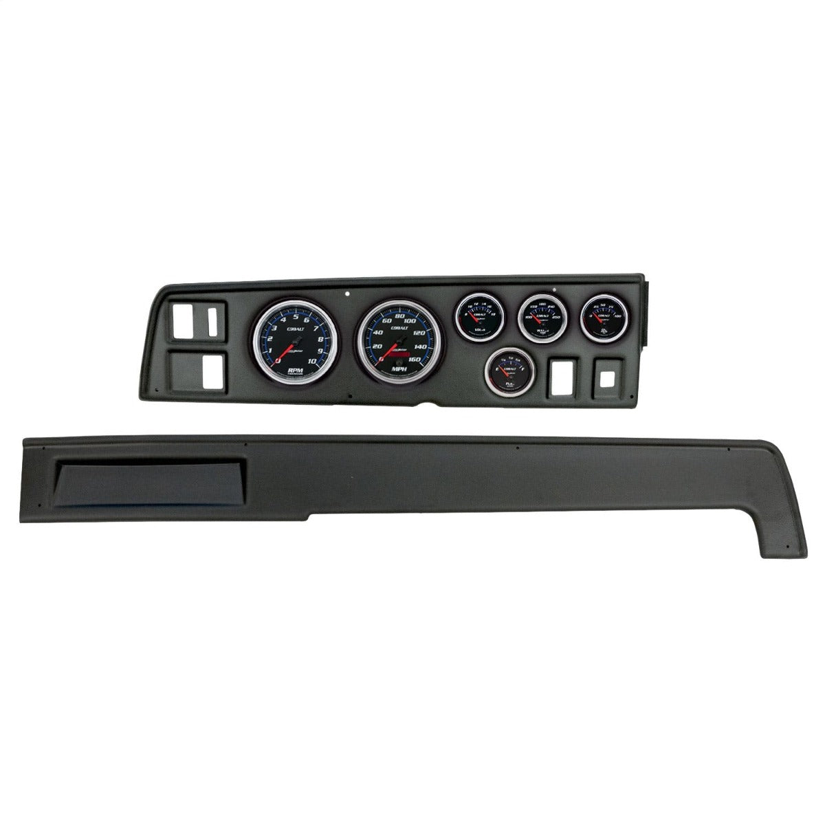 AutoMeter Products 2907-05 6 Gauge Direct-Fit Dash Kit, Dodge Charger 68-70, Cobalt