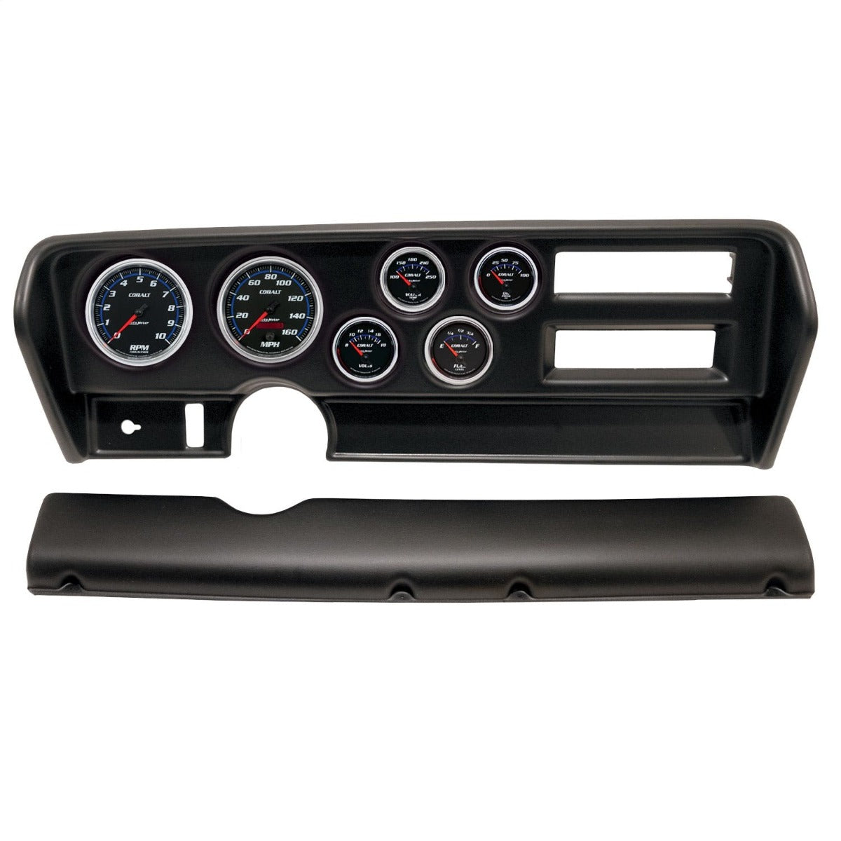 AutoMeter Products 2915-05 6 Gauge Direct-Fit Dash Kit, Pontiac GTO Ac 70-72, Cobalt