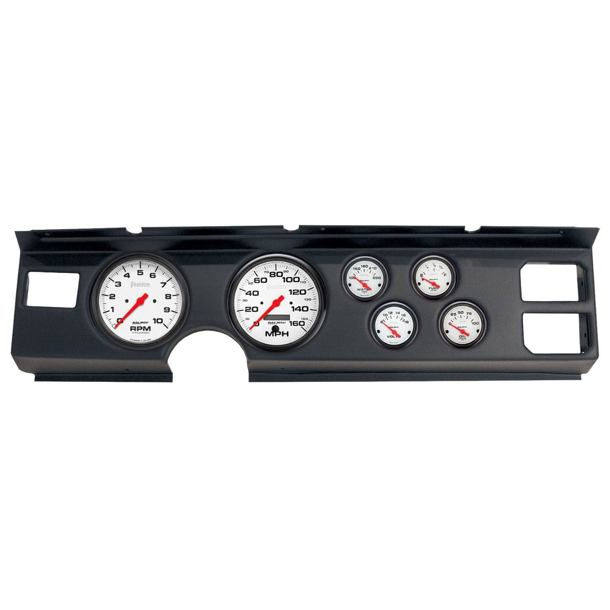 AutoMeter Products 2920-09 6 Gauge Direct-Fit Dash Kit, Pontiac Firebird 82-84, Phantom