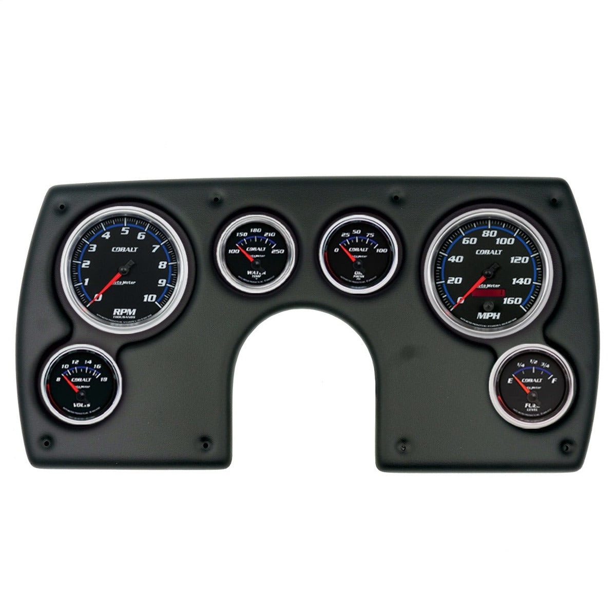 AutoMeter Products 2921-05 6 Gauge Direct-Fit Dash Kit, Chevy Camaro 69, Cobalt