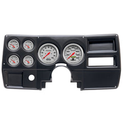 AutoMeter Products 2922-13 6 Gauge Direct-Fit Dash Kit, Chevy/GMC Truck No Vent 84-87, Ultra-Lite