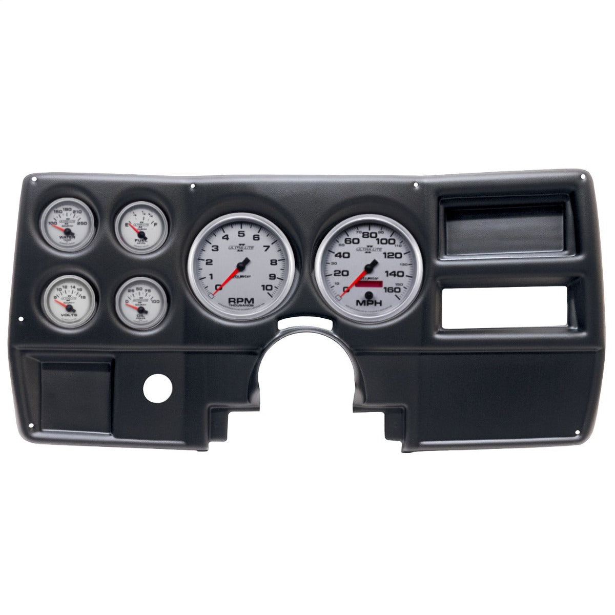 AutoMeter Products 2922-14 6 Gauge Direct-Fit Dash Kit, Chevy/GMC Truck No Vent 84-87, Ultra-Lite II