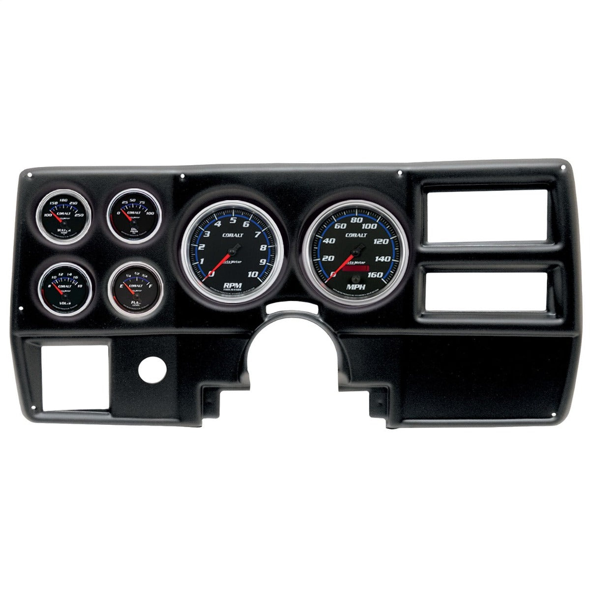 AutoMeter Products 2923-05 6 Gauge Direct-Fit Dash Kit, Chevy/GMC Truck Ac 84-87, Cobalt