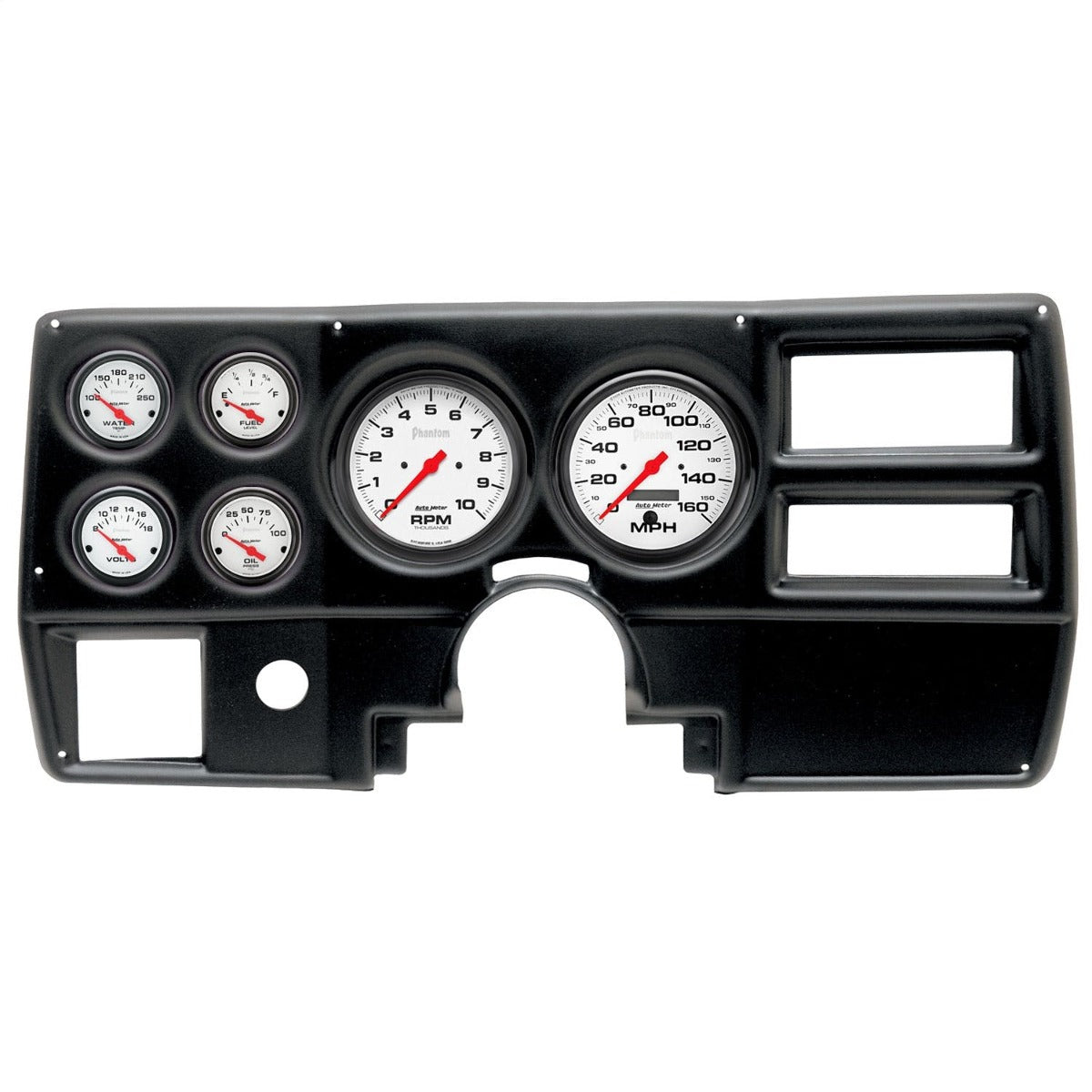 AutoMeter Products 2923-09 6 Gauge Direct-Fit Dash Kit, Chevy/GMC Truck Ac 84-87, Phantom