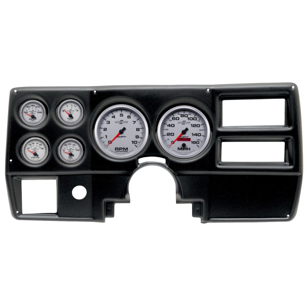 AutoMeter Products 2923-14 6 Gauge Direct-Fit Dash Kit, Chevy/GMC Truck Ac 84-87, Ultra-Lite II