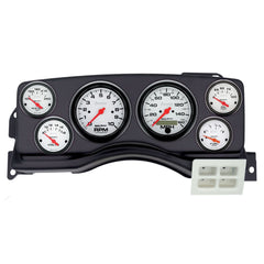 AutoMeter Products 2924-09 6 Gauge Direct-Fit Dash Kit, Ford Mustang 87-89, Phantom