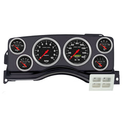 AutoMeter Products 2924-11 6 Gauge Direct-Fit Dash Kit, Ford Mustang 87-89, Sport-Comp