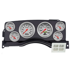 AutoMeter Products 2924-13 6 Gauge Direct-Fit Dash Kit, Ford Mustang 87-89, Ultra-Lite