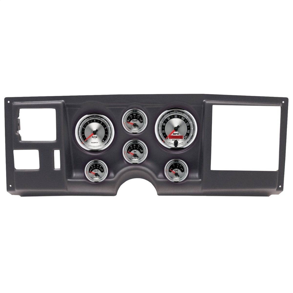 AutoMeter Products 2925-01 6 Gauge Direct-Fit Dash Kit, Chevy/GMC Truck 88-94, American Muscle