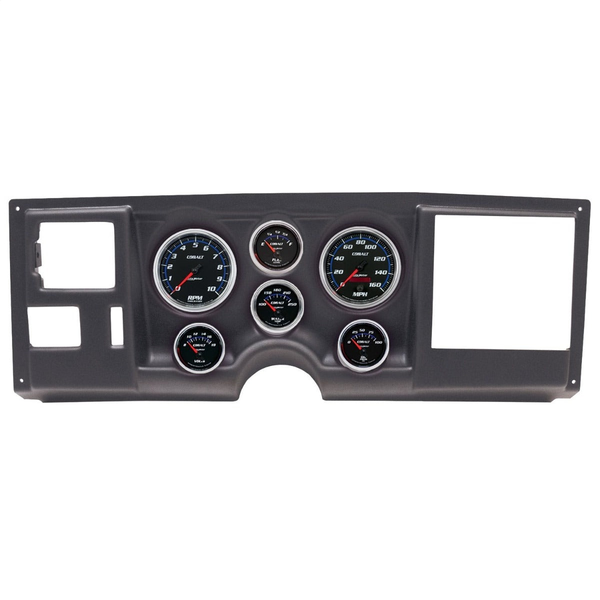 AutoMeter Products 2925-05 6 Gauge Direct-Fit Dash Kit, Chevy/GMC Truck 88-94, Cobalt