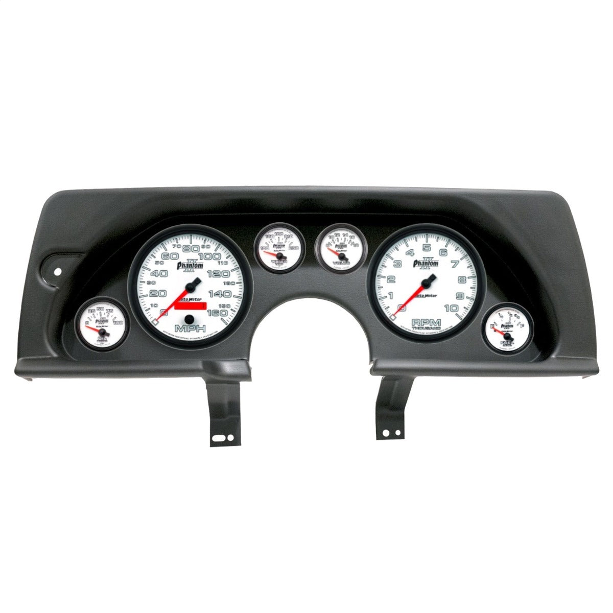AutoMeter Products 2926-10 6 Gauge Direct-Fit Dash Kit, Chevy Camaro 90-92, Phantom II