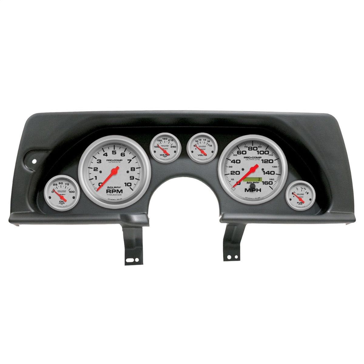AutoMeter Products 2926-13 6 Gauge Direct-Fit Dash Kit, Chevy Camaro 90-92, Ultra-Lite