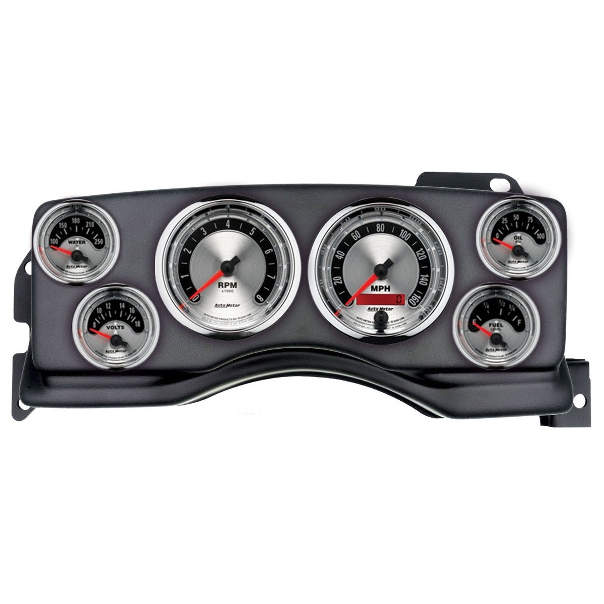 AutoMeter Products 2927-01 6 Gauge Direct-Fit Dash Kit, Ford Mustang 90-93, American Muscle
