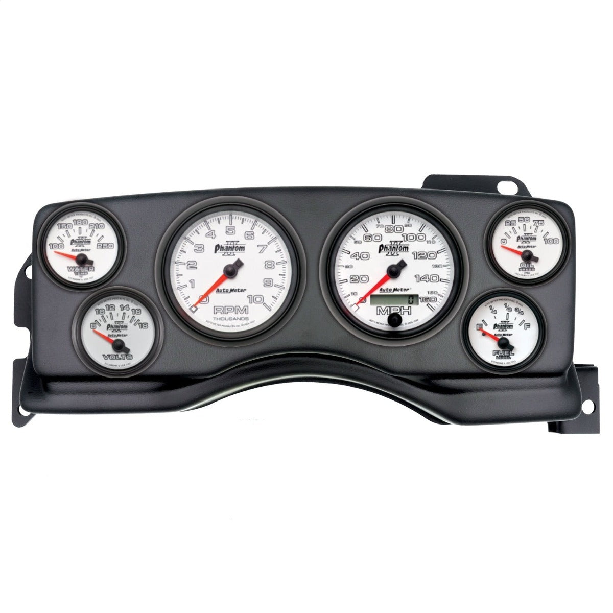 AutoMeter Products 2927-10 6 Gauge Direct-Fit Dash Kit, Ford Mustang 90-93, Phantom II