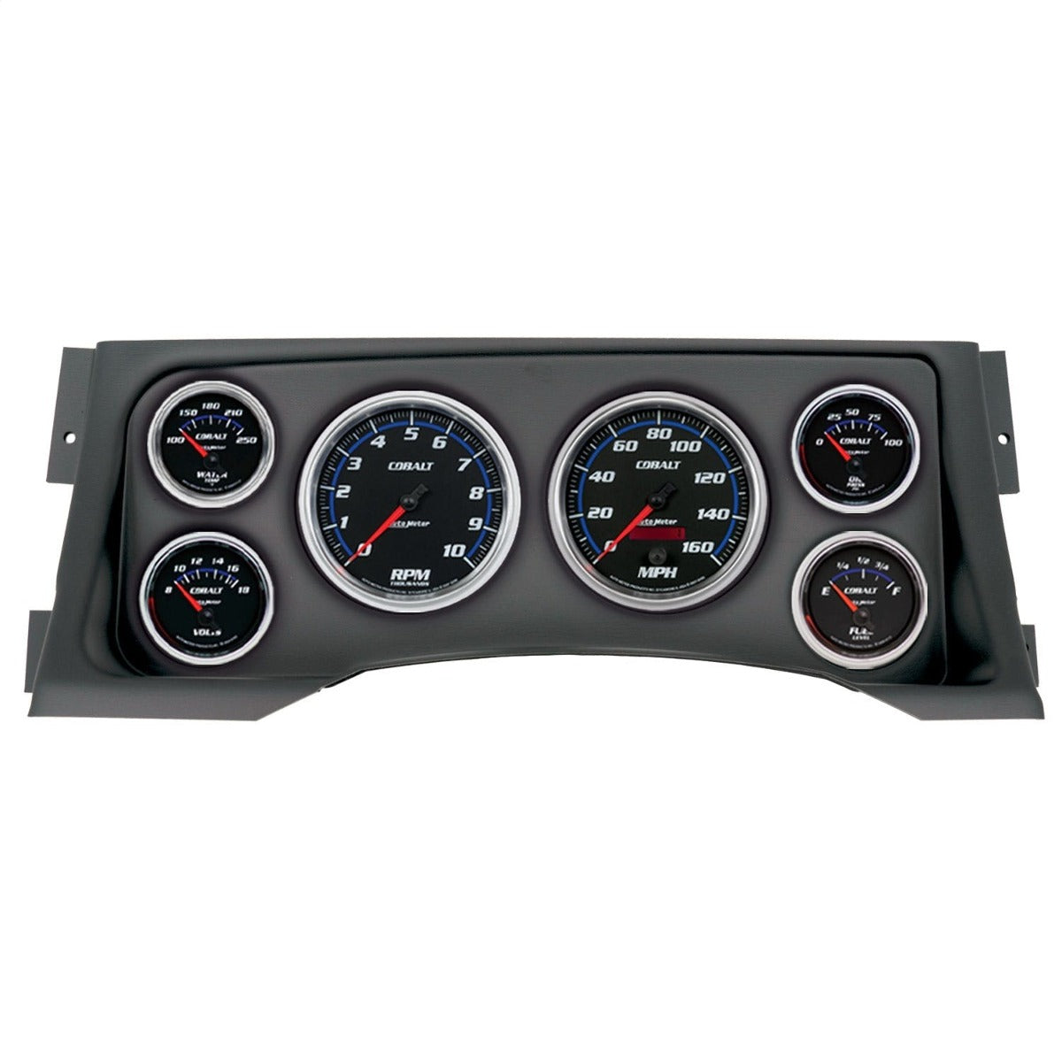 AutoMeter Products 2928-05 6 Gauge Direct-Fit Dash Kit, Chevy/GMC Truck 95-98, Cobalt