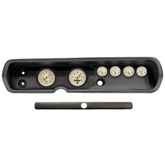 AutoMeter Products 2929-02 6 Gauge Direct-Fit Dash Kit, Chevy Chevell 64-65, Antique Beige