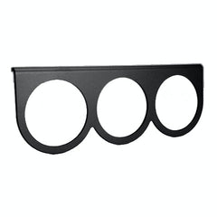 AutoMeter Products 3233 GAUGE MOUNTING PANEL; TRIPLE; 2 5/8in.; BLACK; ALUMINUM