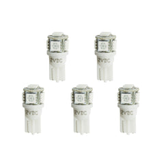 AutoMeter Products 3288-K LED Bulb, Replacement, T3 Wedge, White, 5 Pack