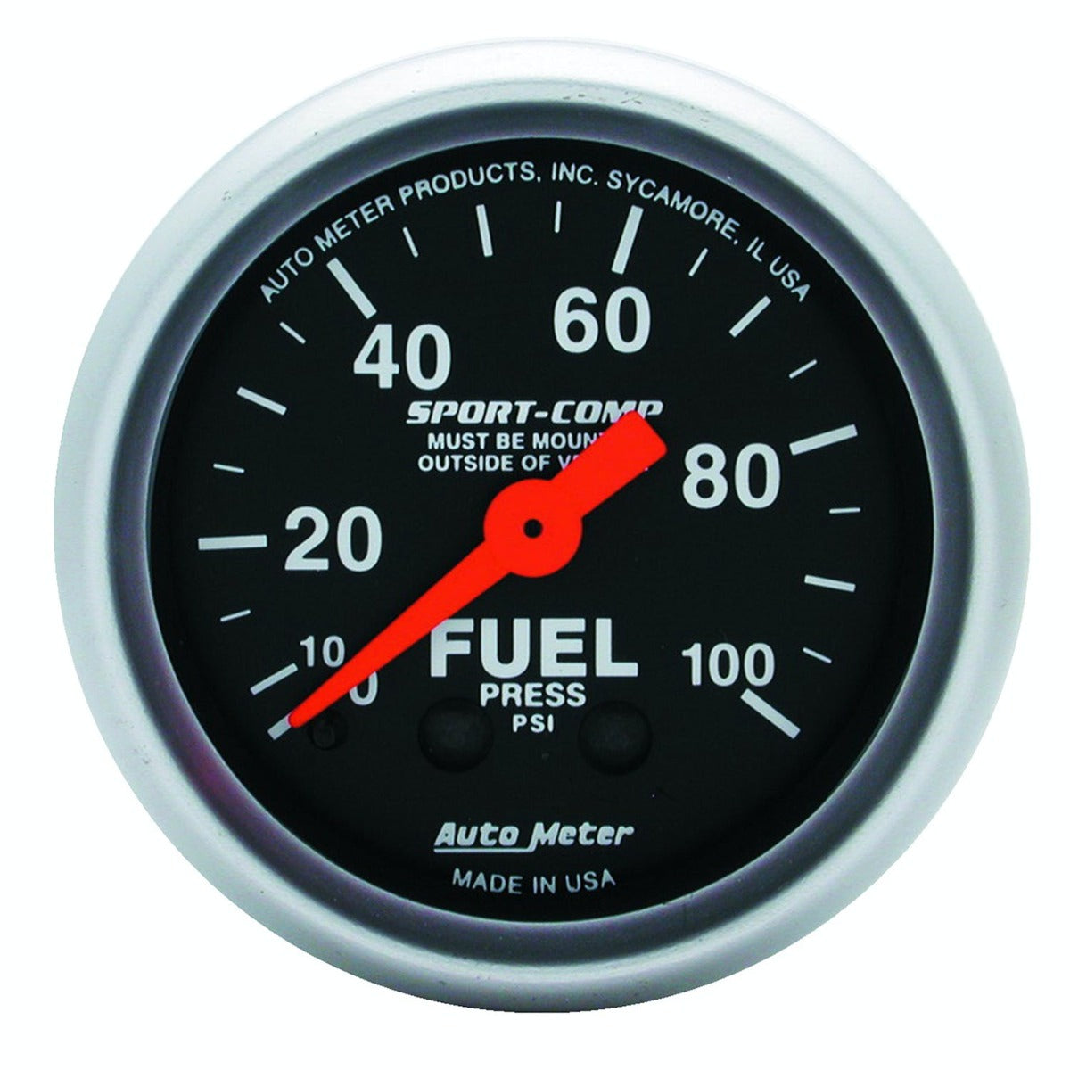 AutoMeter Products 3312 Fuel Press 0-100 PSI