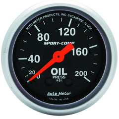 AutoMeter Products 3322 Oil Press 0-200 PSI