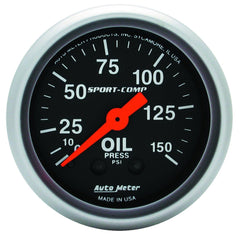 AutoMeter Products 3323 Oil Press 0-150 PSI