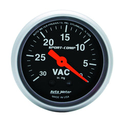 AutoMeter Products 3384 Vacuum 30 In. Hg