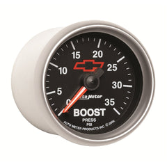AutoMeter Products 3604-00406 2-1/16 Boost 0-35 PSI Mech, GM Red Bowtie