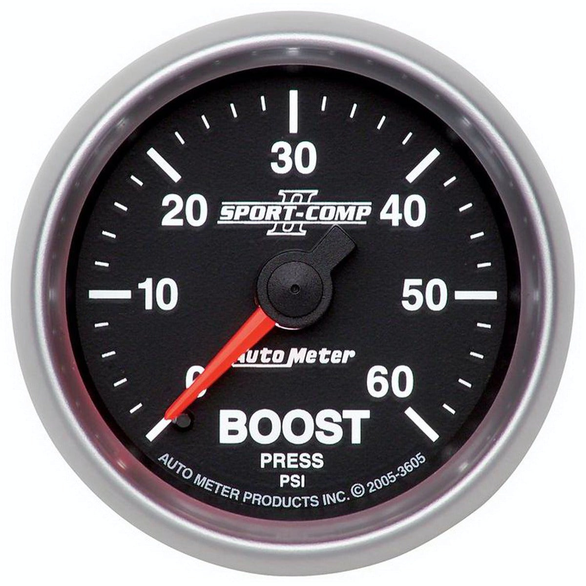 AutoMeter Products 3605 Boost 0-60 PSI Full Sweep