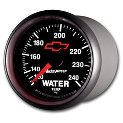 AutoMeter Products 3632-00406 2-1/16 Water Temp 120 240 F Mech, GM Red Bowtie