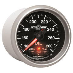 AutoMeter Products 3640 2-1/16in Oil TEMP, 140- 280F, FSE