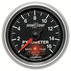 AutoMeter Products 3646 2-1/16in Pyrometer Kit, 0-1600F, FSE