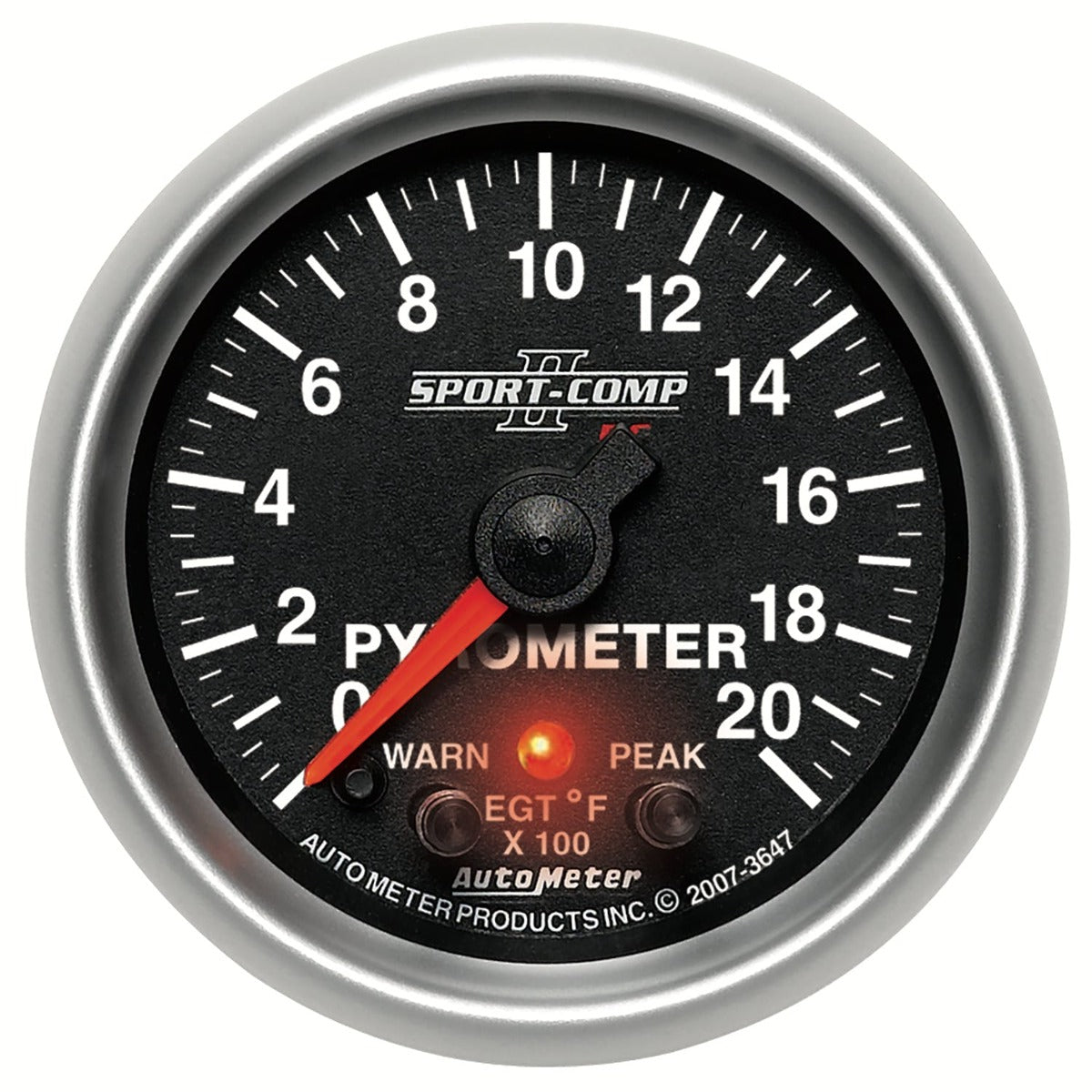 AutoMeter Products 3647 2-1/16in Pyrometer Kit, 0-2000F, FSE