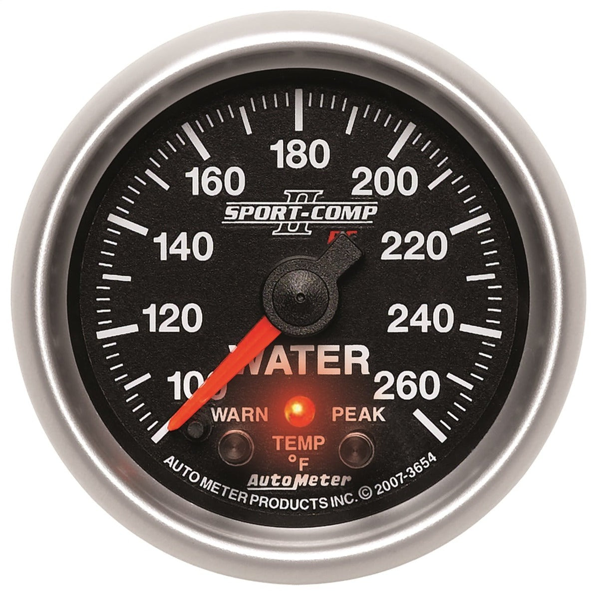 AutoMeter Products 3654 2-1/16in Water Temp, 100- 260F, FSE
