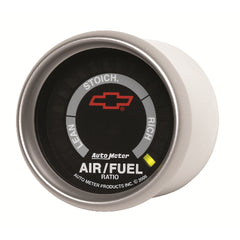 AutoMeter Products 2-1/16 in. NARROWBAND AIR/FUEL RATIO, LEAN-RICH, GM BLACK PN. 3675-00406