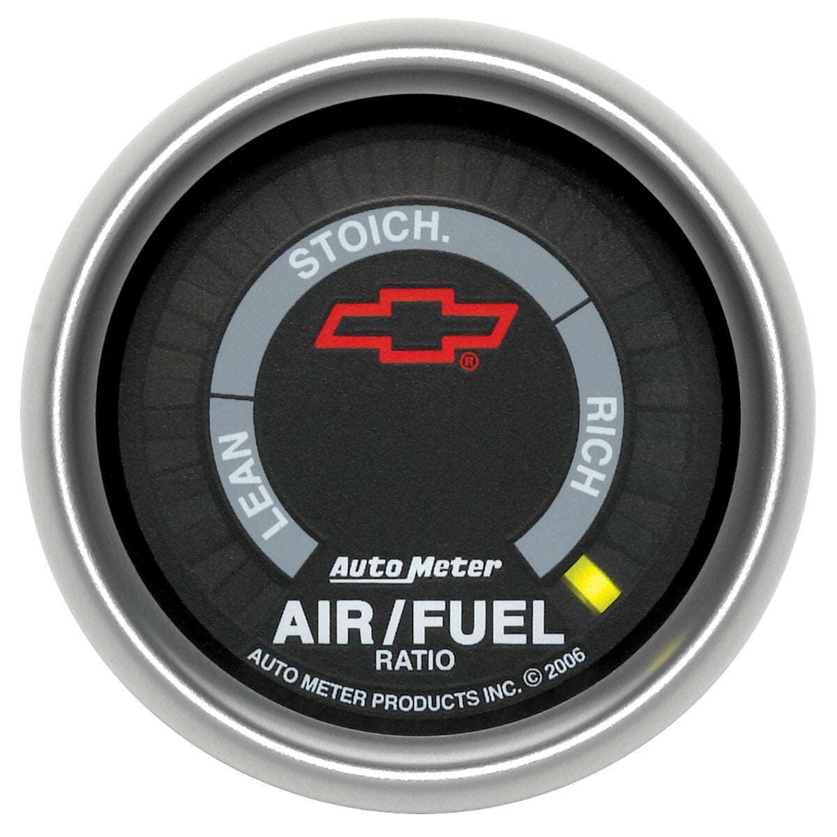 AutoMeter Products 2-1/16 in. NARROWBAND AIR/FUEL RATIO, LEAN-RICH, GM BLACK PN. 3675-00406