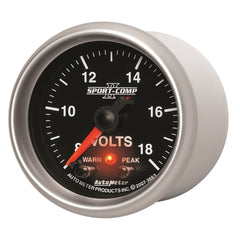 AutoMeter Products 3683 2-1/16in Voltmeter, 8-18V FSE, SC II
