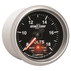 AutoMeter Products 3683 2-1/16in Voltmeter, 8-18V FSE, SC II