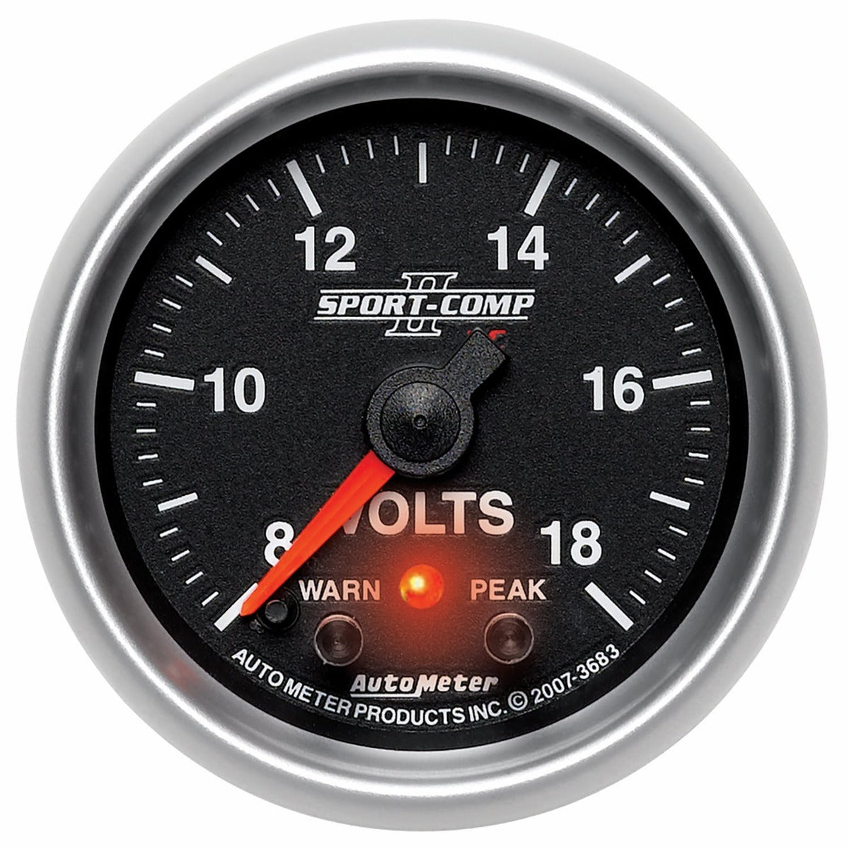 AutoMeter Products 3683 2-1/16in Voltmeter, 8-18V FSE, SC II