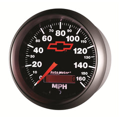 AutoMeter Products 3688-00406 3-3/8 Speedo 160 Mph Programmable, GM Red Bowtie