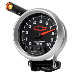 AutoMeter Products 3690-00406 3-3/8 Tach 10k Rpm Shift Lite, GM Red Bowtie