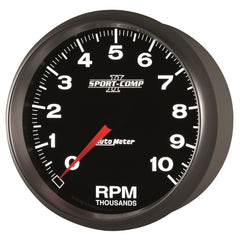 AutoMeter Products 3698 Gauge; Tachometer; 5in.; 10k RPM; In-Dash; Sport-Comp II