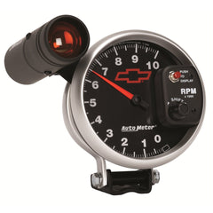 AutoMeter Products 3699-00406 GAUGE; TACHOMETER; 5in.; 10K RPM; PEDESTAL W/EXT. SHIFT-LITE; GM BOWTIE BLACK