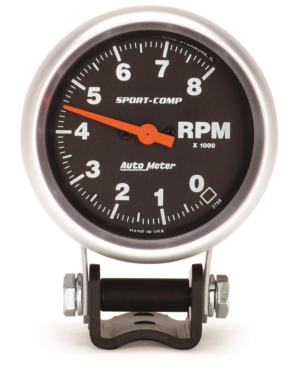 8000 Rpm AutoMeter Products 3708 Tach Mini Competition 8000 Rpm – JBs Power Centre