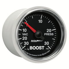 AutoMeter Products 3803 2-1/16in Boost-Vac 30in HG/30 PSI, Mechanical GS