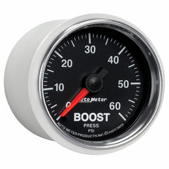 AutoMeter Products 3805 2-1/16in Boost, 0-60 PSI Mechanical GS
