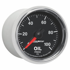 AutoMeter Products 3821 2-1/16in Oil Pressure 0-100 PSI Mechanical GS
