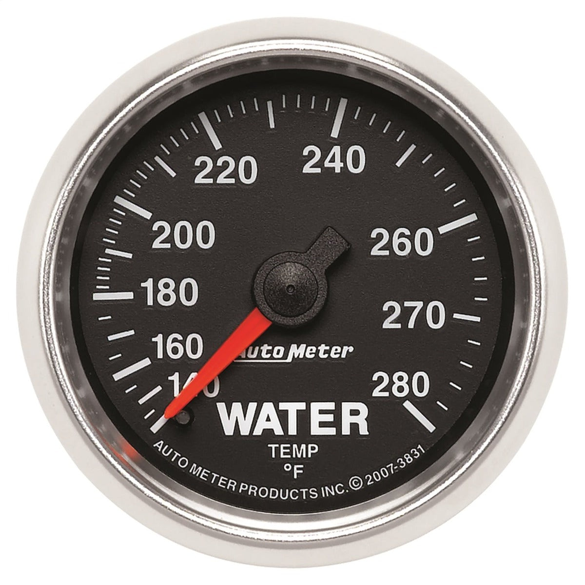 AutoMeter Products 3831 GAUGE; WATER TEMP; 2 1/16in.; 140-280? F; MECHANICAL; GS