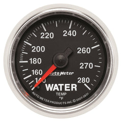 AutoMeter Products 3831 GAUGE; WATER TEMP; 2 1/16in.; 140-280? F; MECHANICAL; GS
