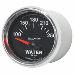 AutoMeter Products 3837 Gauge; Water Temp; 2 1/16in.; 100-250? F; Electric; GS