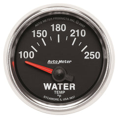 AutoMeter Products 3837 Gauge; Water Temp; 2 1/16in.; 100-250? F; Electric; GS